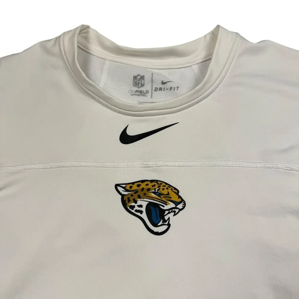 Jacksonville Jaguars Nike Shirt Men's XXL‎ Dri-fit On-field Lightweight Wicking